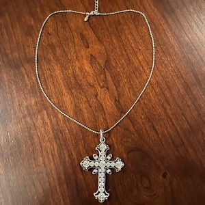 Premier Designs cross necklace.